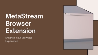 MetaStream Browser Extension