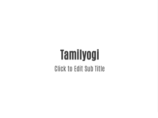 tamilyogi click to edit sub title