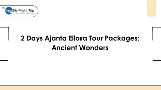 2 Days Ajanta Ellora tour packages: Ancient Wonders