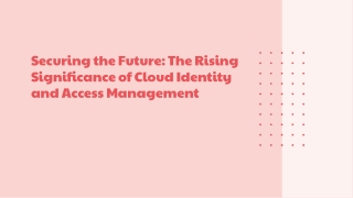 securing the future the rising significance