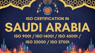 ISO Certification in Saudi Arabia | Quality Control Certification