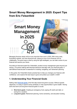 Master Your Finances in 2025: A Guide to Wealth Growth & Protection