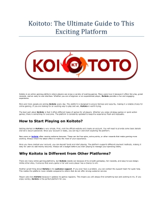 Koitoto (3)