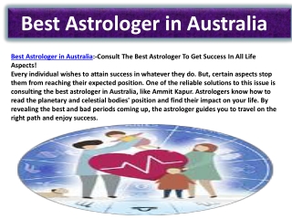 best astrologer in australia