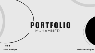 muhammed portfolio