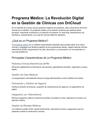 programa m dico la revoluci n digital en la gesti