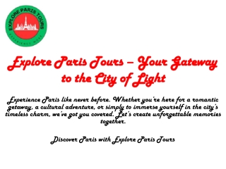 explore paris tours your gateway to the city of light