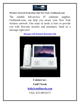 wireless network protection ubnt new york