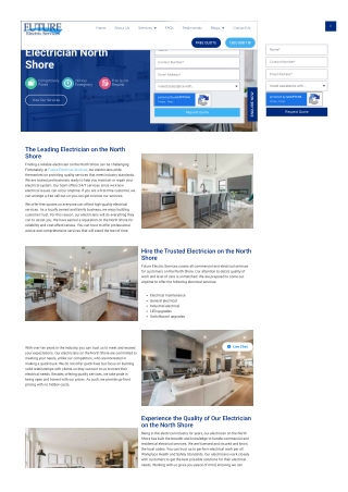 Electrician North Shore