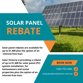 Solar Rebate Victoria – Save on Solar with Government Incentives