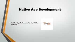 native app development