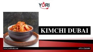 kimchi dubai