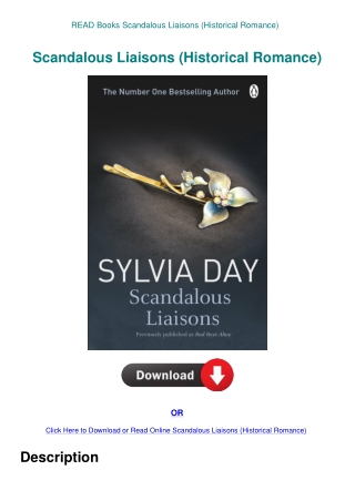 READ Books Scandalous Liaisons (Historical Romance)