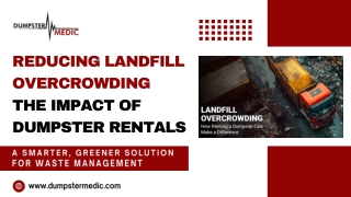 The Impact of Dumpster Rentals in Orlando on Sustainable Waste Management