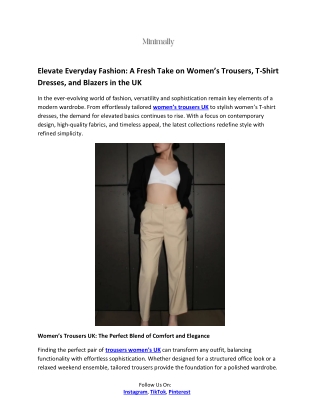 Minimally- Women's Blazers UK