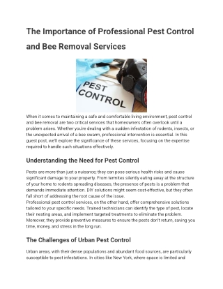 bronx exterminators