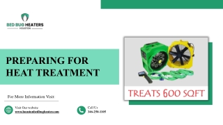 preparing for heat treatment