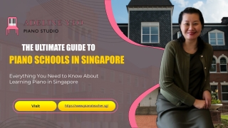 The Ultimate Guide to Piano Schools in Singapore