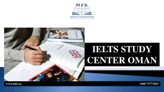 IELTS STUDY CENTER OMAN
