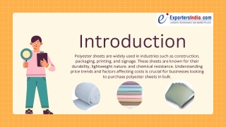 Polyester Sheets Price Trends & Best Deals – ExportersIndia