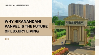 Why Hiranandani Panvel is the Future of Luxury Living
