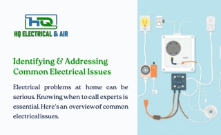 identifying addressing common electrical issues