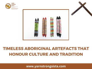 Timeless Aboriginal Artefacts That Honour Culture and Tradition