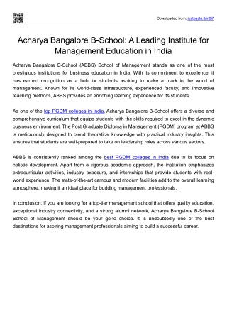 pgdm colleges in india
