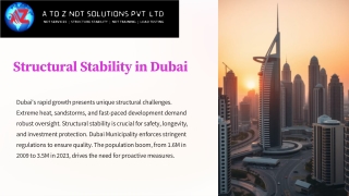 Structure Stability in Dubai | Structural Audit  Certification