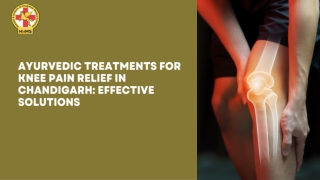 Ayurvedic treatment for knee pain in Chandigarh