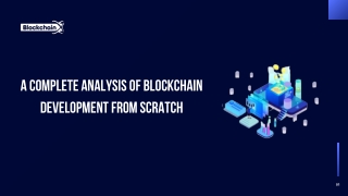 a complete analysis of blockchain development