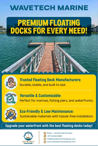 Portable Floating Dock