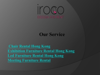 our service
