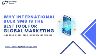 why international bulk sms is the best tool
