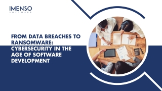 from data breaches to ransomware cybersecurity
