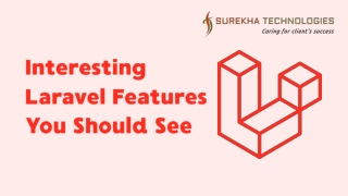 Interesting Laravel Features You Should See