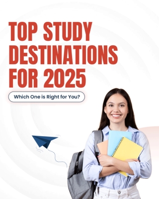 Top Study Destinations For 2025