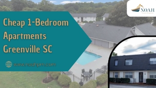 Cheap 1-Bedroom Apartments Greenville SC