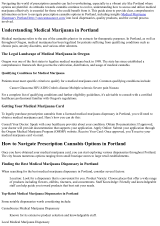 navigating the world of prescription cannabis