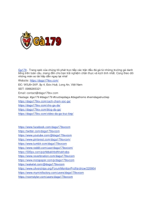 ga179 trang