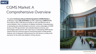 cgms market a comprehensive overview