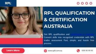 Get Certified with RPL IT – Fast & Hassle-Free RPL Qualification in Australia