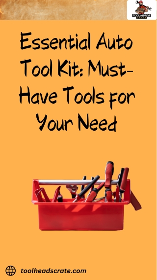 essential auto tool kit must have tools for your