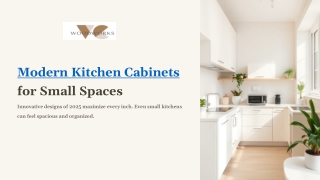 Modern Kitchen Cabinets for Small Spaces