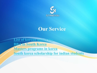 our service