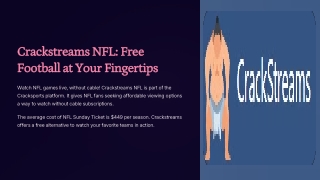 crackstreams nfl free football at your fingertips