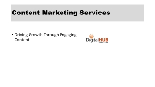 content marketing services