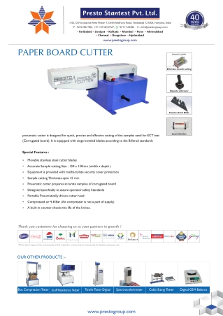 How does a precision paper board cutter enhance material accuracy?
