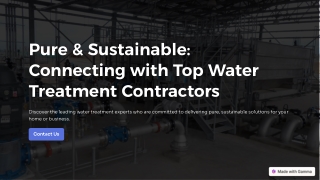 Pure-and-Sustainable-Connecting-with-Top-Water-Treatment-Contractors