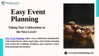 Easy Event Planning